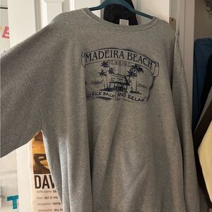 Gray Madeira Beach Sweatshirt